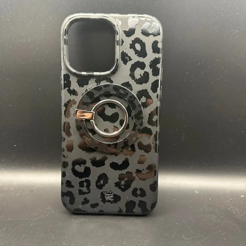 Velvet Black and Grey Phone-cases